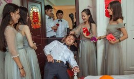 新郎结婚兄弟爆料视频,新郎结婚幕后趣事大曝光！